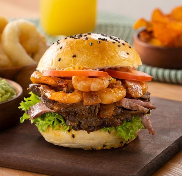 BURGER DE CAMARONES