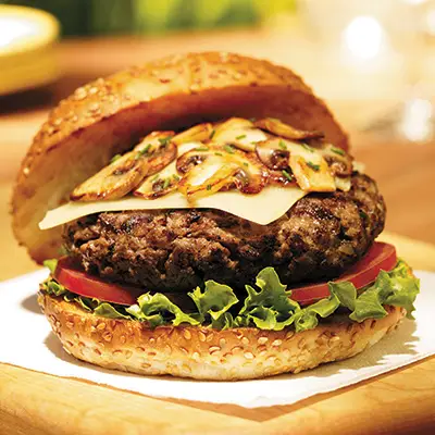 BURGER DE CHAMPIÑONES